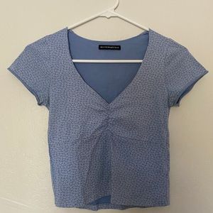 brandy melville vneck top